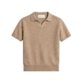 Long Sleeve Knit Polo – Slate