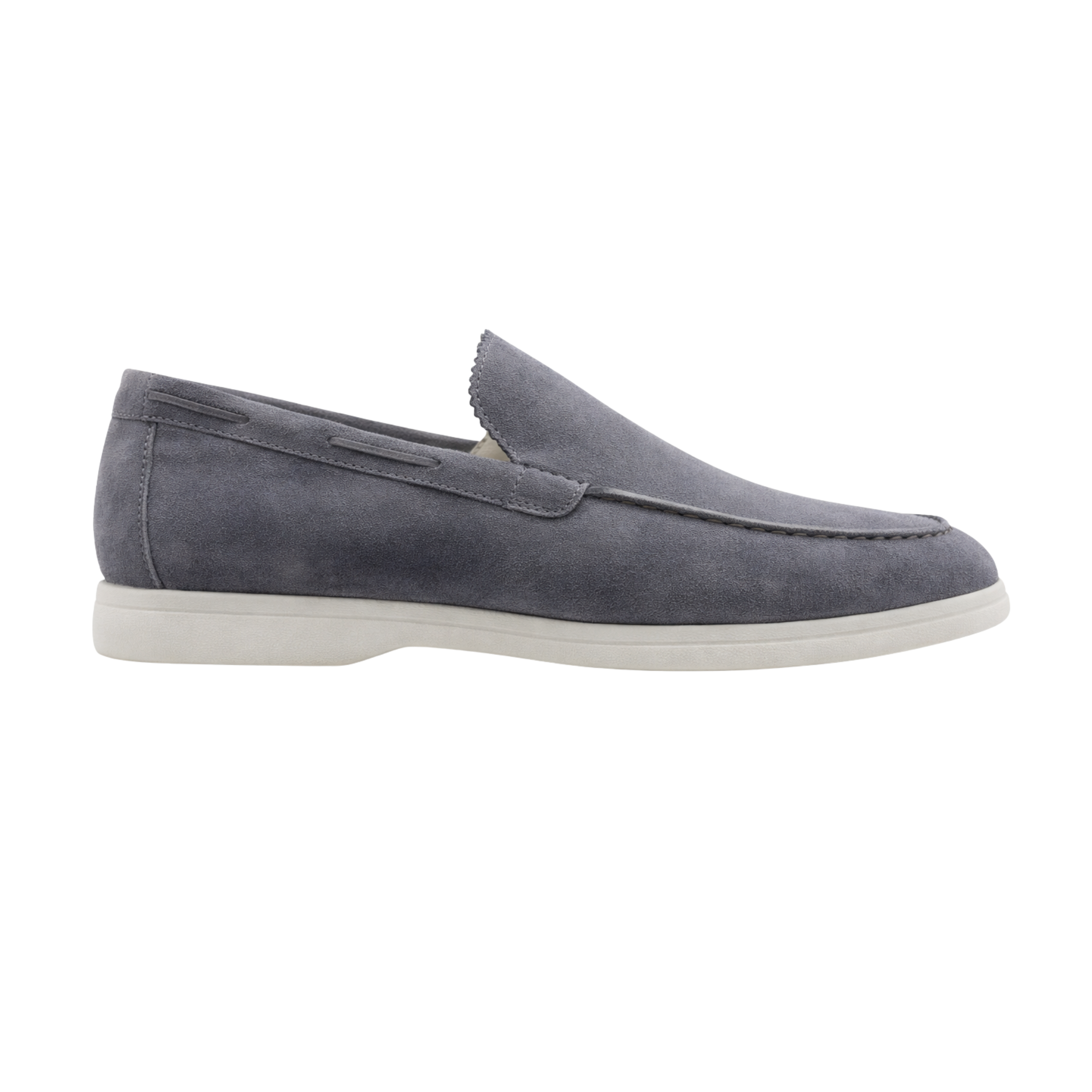 Suede Loafer – Grey