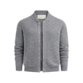 Fine Knit Cardigan – Grey
