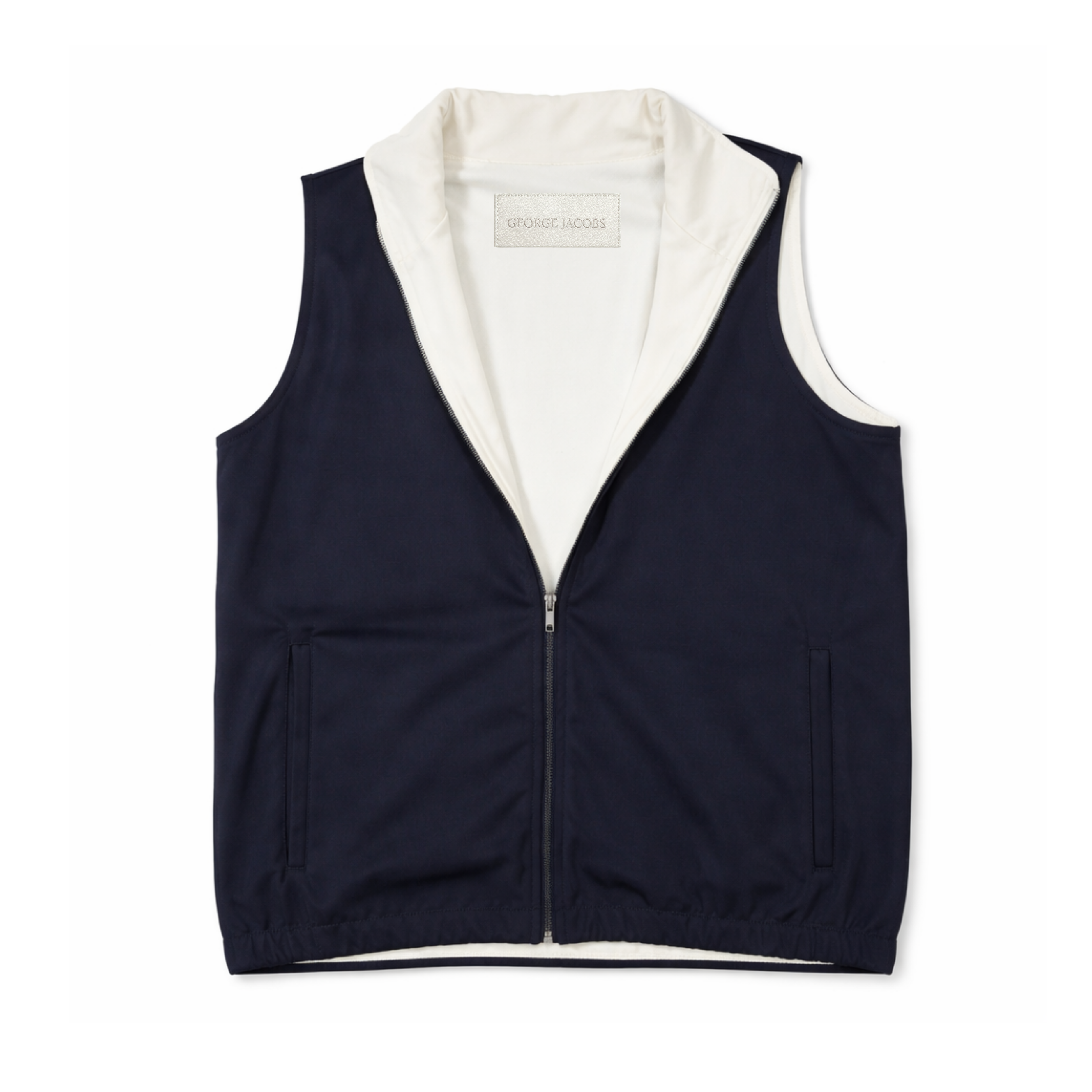 Lightweight Structured Vest – Navy